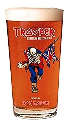 Kit Cerveja Trooper Edição Iron Maiden 500ml copo Exclusivo MercadoLivre