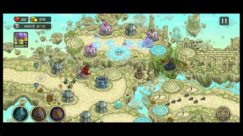 Kingdom Rush Origins Arcane Quarters Veteran Mode YouTube