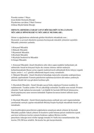 Feromon Tuzaklarini Kullanma Prensipleri Pdf