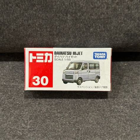 小樂 蝦皮代開發票 日版 Tomica 多美 No 30 大發 Daihatsu Hijet 麵包車 模型車 蝦皮購物