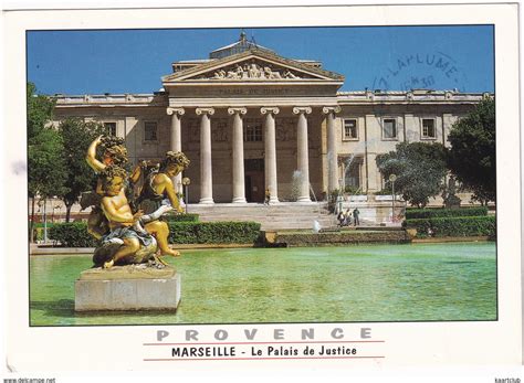 Canebière centre ville Marseille Le Palais de Justice