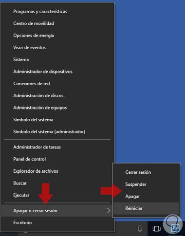 Cómo apagar o reiniciar Windows 10 Solvetic