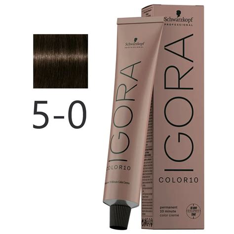 Schwarzkopf Igora Color10 5 0 Castaño Claro Natural Coserty