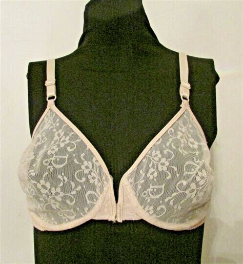 Vtg RARE Christian Dior 4340 Sheer Nude Mesh Monogram Gem