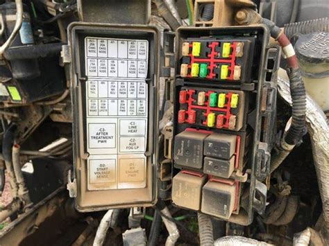 Kenworth T Fuse Panel Diagram