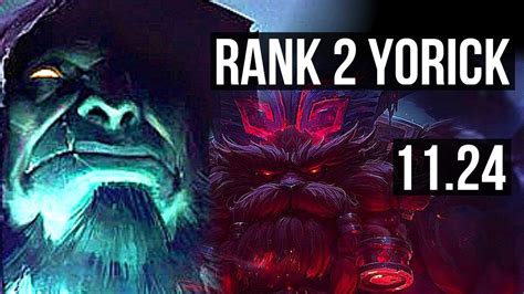 YORICK Vs ORNN TOP DEFEAT Rank 2 Yorick 1 8M Mastery 300 Games