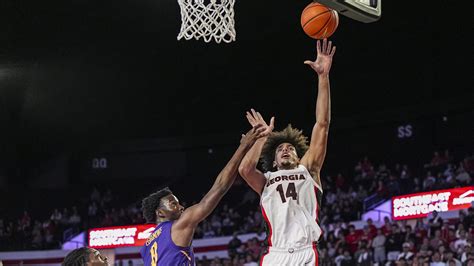 5 Star Asa Newell Propels Georgia Basketball Past Tennessee Tech