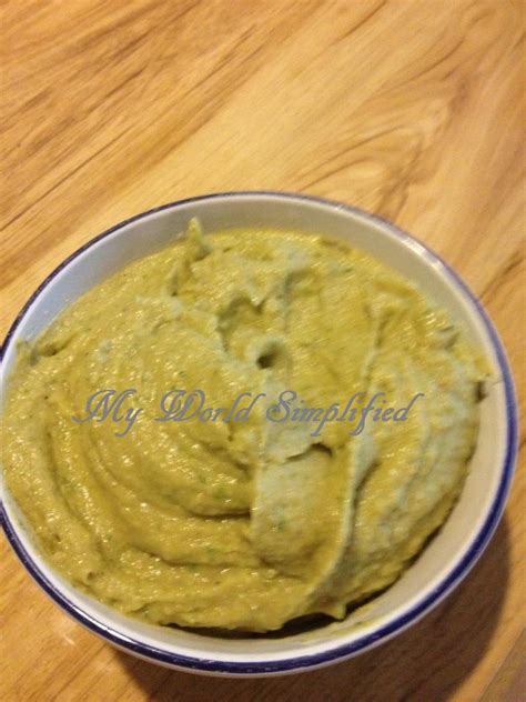 Recipe: Avocado Hummus – My World Simplified