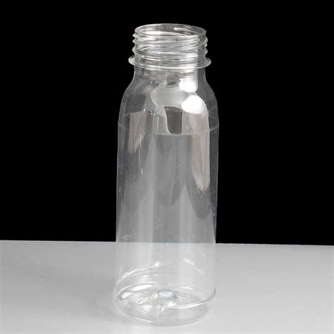 250ml Clear Plastic Juice Bottle With Cap