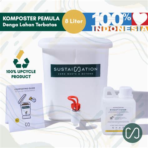 Jual Ember Komposter Mini Sustaination 8 L Kota Depok Sustaination