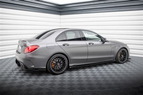 Street Pro Sidokjolar Diffusers Klaffar Mercedes Amg C Sedan