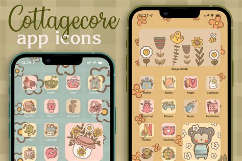 Cottagecore Aesthetic Icons