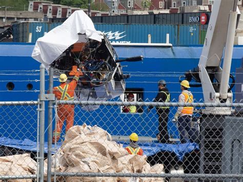 See Photos Of Recovered Titan Sub Debris After Catastrophic Implosion