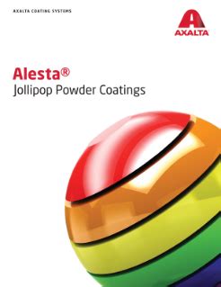 Alesta Jollipop Axalta Thermosetting Powder Coatings Americas