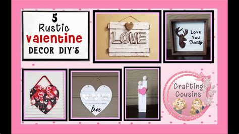 RUSTIC VALENTINE HOME DECOR TUTORIALS Heidi Sonboul DIY Challenge