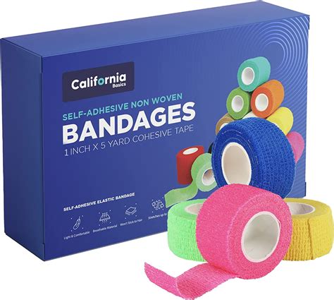 Self Adhesive Bandage Wrap Self Adhering Non Woven Cohesive Bandage