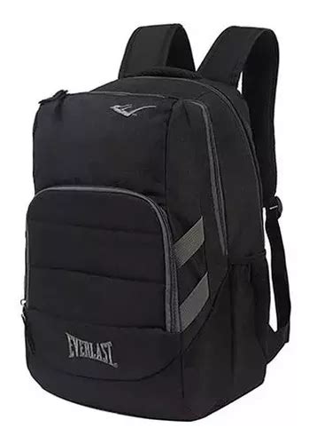 Mochila Everlast Urban University reforçada unissex preta MercadoLivre