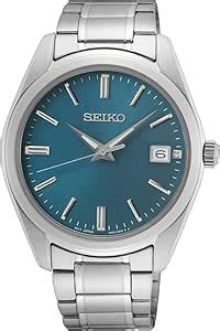 Seiko Herren Analog Quarz Uhr Mit Edelstahl Armband Sur P Amazon