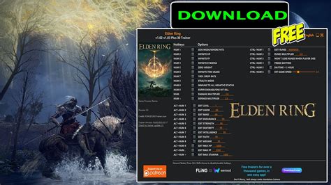 Elden Ring V V Plus Trainer Steam Youtube