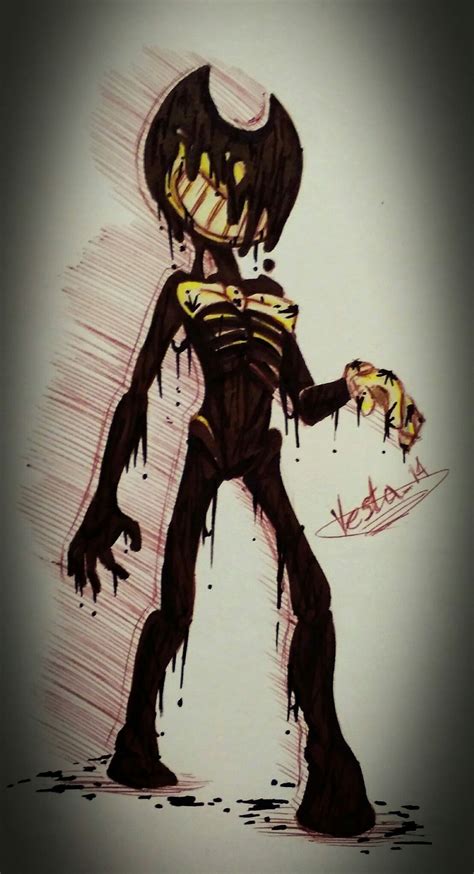 How To Draw Bendy Ink Demon Drawing Rjuuc Edu Np