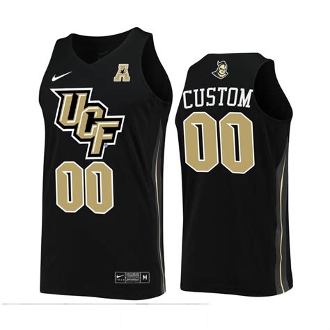 Ucf Knights Custom Jersey College Black Uniform Orscalina Store