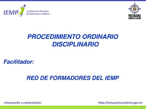 Proceso Disciplinario GMH ABOGADOS