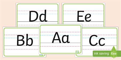 Uppercase And Lowercase Letter Chart Eylf Resources Abc Atelier Yuwa Ciao Jp