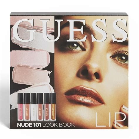 Trusa Makeup Guess Beauty Look Book Lip Nude EMAG Ro