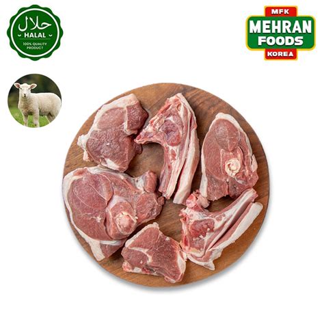 Kmf Halal Lamb With Bone Leg Satay Meat 1 1kg 양 사태 살고기 Mehran Foods Halal Foods In Korea