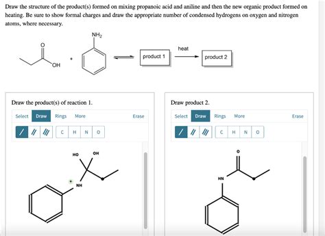 Solved Draw The Structure Of The Product S Formed On Mixing Chegg