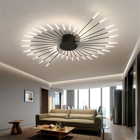 Satın alın Fireworks Led Chandelier for Living Room Bedroom Home