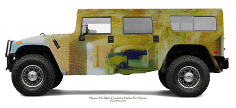 Hummer H1 Alpha Fort Sumter Interior Photograph by Jan W Faul - Fine ...