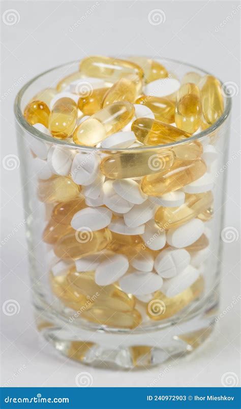 Various Useful Vitamins for Immunity and Good Health Stock Image - Image of medical, close ...