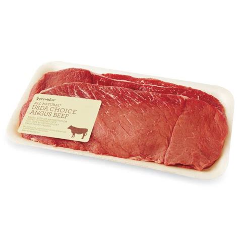 Greenwise Angus Top Round Steak Thin Sld Usda Choice Beef Raised