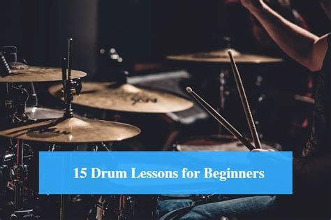 15 Best Drum Lessons for Beginners Review 2022 - CMUSE