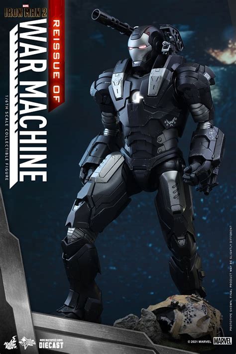 Hot Toys relança primeira versão do Máquina de Combate na escala 1 6 Universo Marvel 616