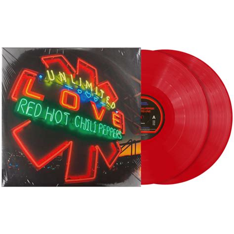 Vinil Red Hot Chili Peppers Unlimited Love Vermelho Loja Regards