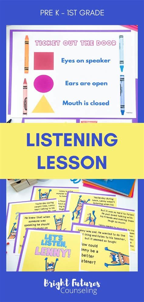 Active Listening Counseling Guidance Lesson And Activities For Primary