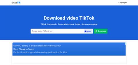 Cara Menyimpan Video Tik Tok Tanpa Watermark Di Android