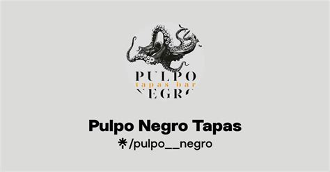 Pulpo Negro Tapas Instagram Linktree