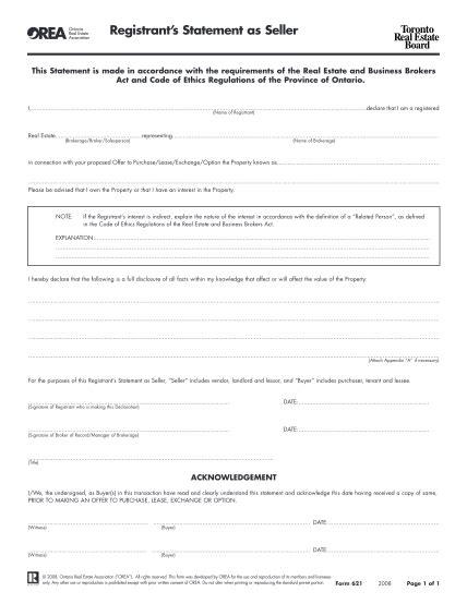 Orea Agreement To Lease Residential Form 400 Fillable Printable Forms