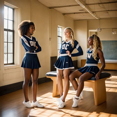 Portrait photo captures blonde cheerleader by מיי המלכה Playground