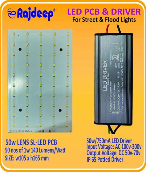 50w Lens Street Light Pcb With Driver At 280 Piece New Timber Yard