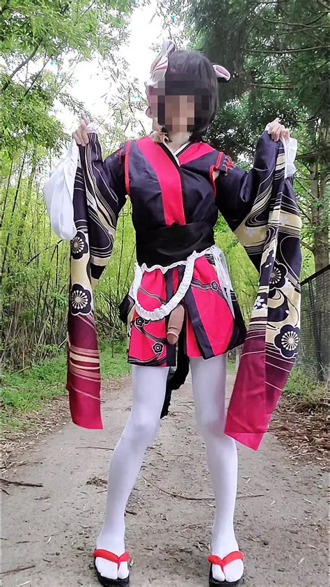 Shigure Japanese Cosplay Public Masturbation Shemale Amateur Porn Feat Shiona Cosplay XHamster