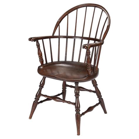 American Bow Back Windsor Side Chair Circa 1780 For Sale At 1stdibs