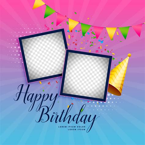 happy birthday photo frames editing  lily howchin blog