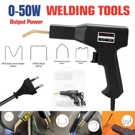 Handy Plastics Welders Garage Tools Hot Staplers Machine Staple Pvc Repairing Machine Car Bumper