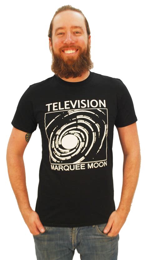 Television Marquee Moon Cotton Black T Shirt With Classic