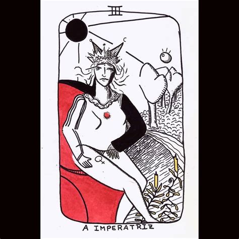 Piter Beaver Art On Instagram Serie De Tarot 03 A Imperatriz