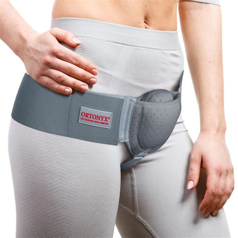 Ortonyx Inguinal Groin Hernia Belt For Men And Women Removable